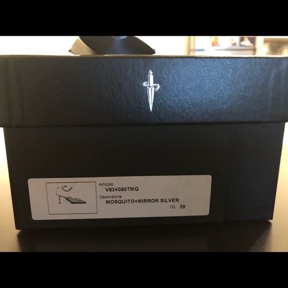 Paciotti Ava Silver Chain Heel - Picture 7 of 7